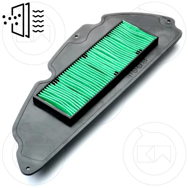 Kit Wartung Honda SH/300 I ABS 2018 2019 Öl Filter Rollen Riemen