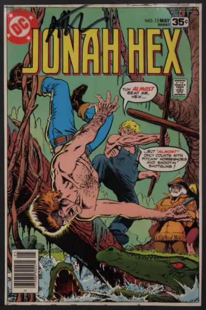 Jonah Hex #12 SIGNED Jim Starlin Original Color Separation DC Cover Art Proof