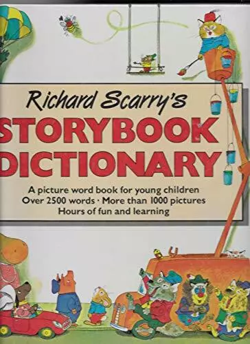 Story Book Dictionary by Scarry, Richard Hardback Book The Cheap Fast Free Post