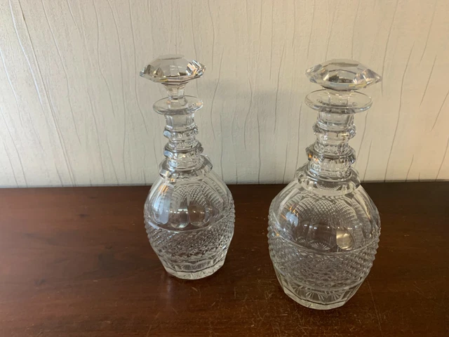 Paire de verre cristal Saint Louis, modèle trianon, N°1 - Acolytes Antique