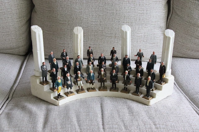 Vintage 1960s Marx Presidents Set, Washington to Johnson + Platform COMPLETE Vintage 1960s Marx Presidents Set, Washington to Johnson + Platform COMPLETE
