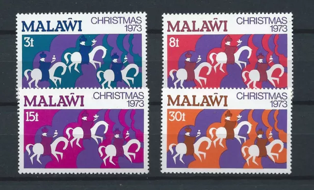 AFRIQUE MALAWI - 1973 YT 208 à 211 NOËL - TIMBRES NEUFS** MNH