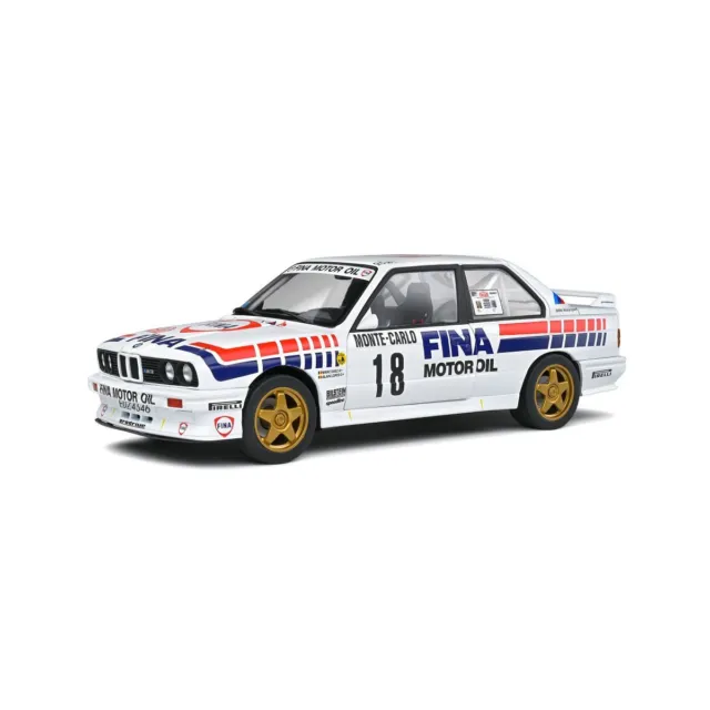 Solido Soli1801518 BMW E30 M3 Gr. A - Rally Montecarlo 1989 - N18 1/18