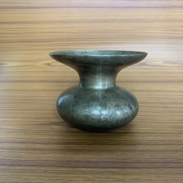 18th C Brass spittoon ISLAMIC MUGAL ART, bell shape, small sized, old or antique