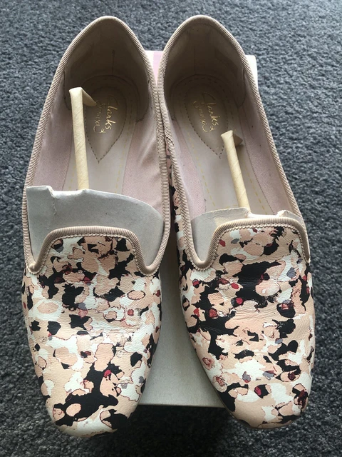 CLARKS LADIES Chia Milly Bronze Metallic Slip On Flat Shoes UK 5 D 19.99 PicClick UK