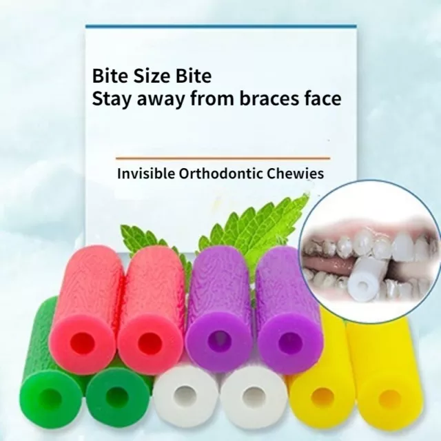 20 IN 10 Packs ALIGNER CHEWIES for INVISALIGN - White Unscented - FREE  SHIPPING $23.98 - PicClick