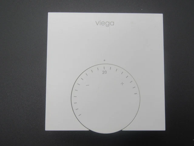 Viega Raumthermostat Regler 1243 in 230V Fronterra Heizen Kühlen