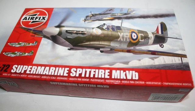 Maquette à Monter Avion Spitfire MK VB Airfix Vintage - Échelle 1/72