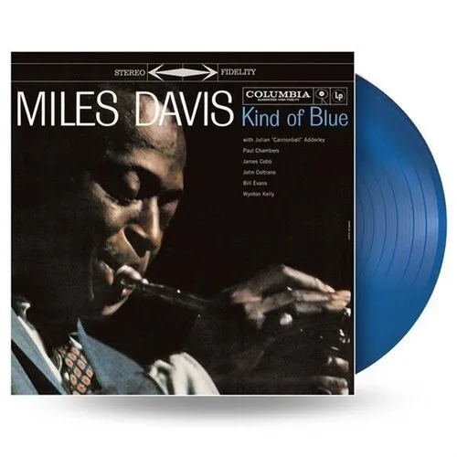 MILES DAVIS Kind Of Blue (Blue Coloured Vinyl) VINYL NEW