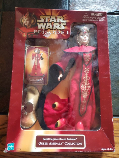 1998 Star Wars Episode 1 Queen Amidala 12" Doll Royal Elegance Collection New In 1998 Star Wars Episode 1 Queen Amidala 12" Doll Royal Elegance Collection New In