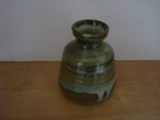 Vintage Youghal Drip Glaze Pottery Vase/Pot