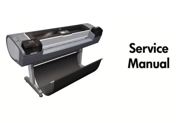 HP DesignJet Z5200 Series Service Manual PDF Download