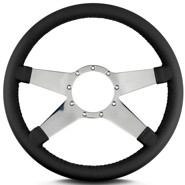 Lecarra Mark 9 Standard Steering Wheel 14" Dia 4 Spoke 1.25" Dish 91201