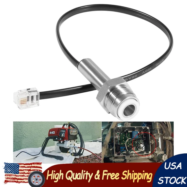 AIRLESS SPRAYER PRESSURE Transducer 704492 for Titan Impact 440 540 640