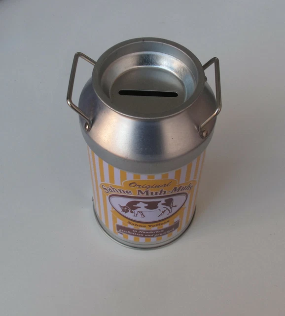 ORIGINAL SAHNE MUH-MUHS Sahnetoffees tolle Spardose oder Stiftebox EUR ...