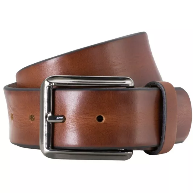 Lindenmann Cintura IN Pelle Braun 1000368 Cognac