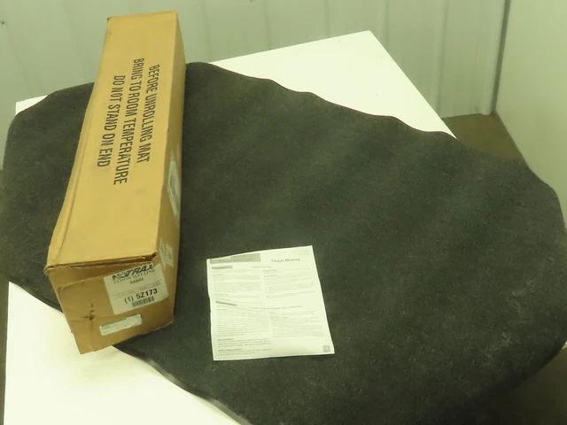 Notrax 130S0035CH Carpeted Entrance Mat Charcoal 3x5' Floor Matting