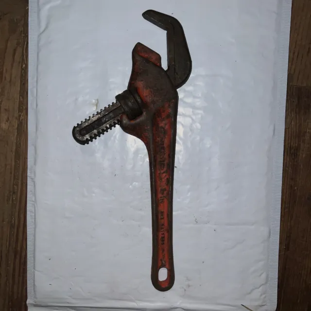 Vintage Ridge Tool Co. RIDGID E-110 Offset Smooth Jaw Hex Wrench