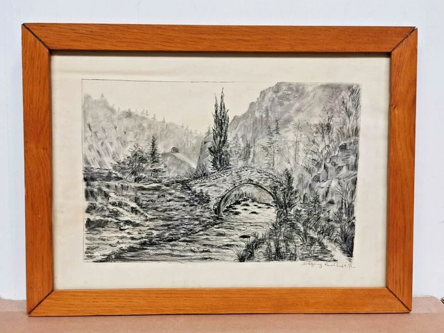 Tableau Signé Kalaeff Alexis, Paysages Russe