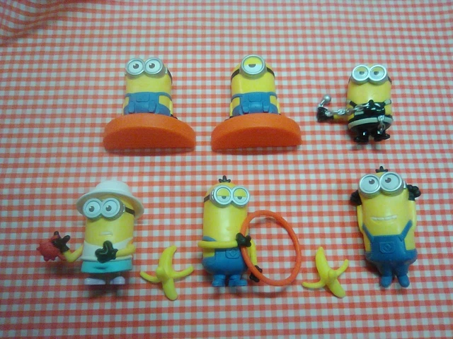 Konvolut Minions Happy Meal McDonalds 2017 "Ich einfach unverbesserlich 3" TOP!!
