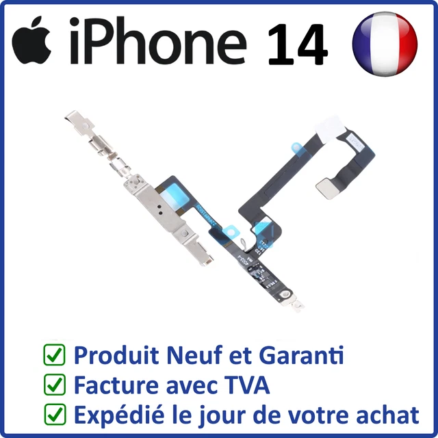 Nappe (câble Ruban) Bouton Power + Flash Pour IPhone XS - Assemblé Avec Support - Neuf