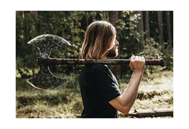 SHINY CRAFTS-Axes Handmade Viking Axe Hatchet Norse Axe