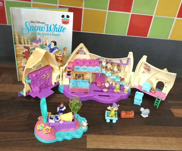 Polly Pocket Blanche-nain Disney 1995 - Jeux et Jouets