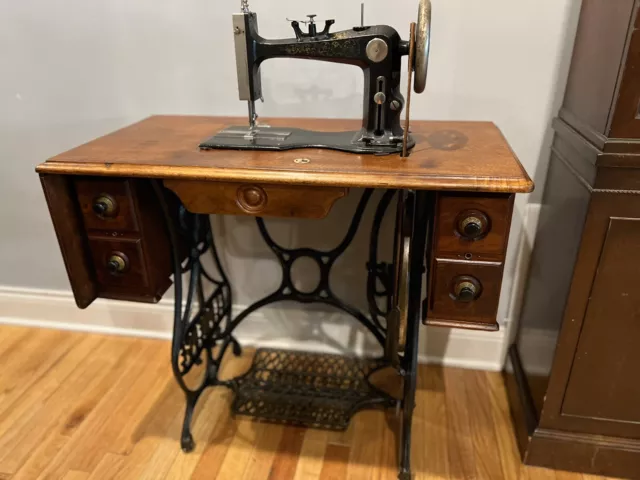 Antique Eldredge Treadle Sewing Machine