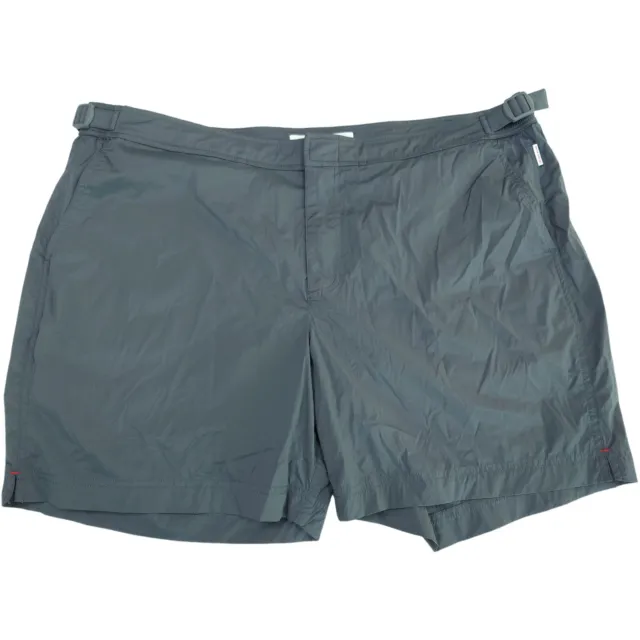 Orlebar Brown OB Swim Trunks Shorts Gray Pockets Classic Jack Lined Size 40