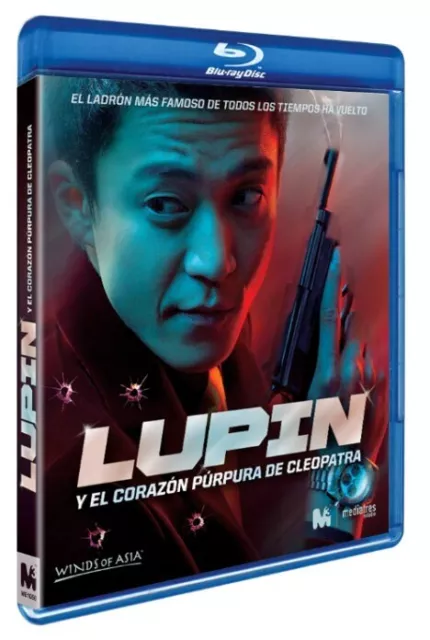 LUPIN Y EL CORAZON PÚRPURA DE CLEOPATRA (Nuevo precintado) BLU-RAY Región B L-8