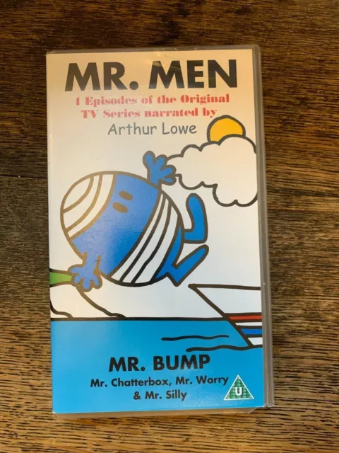 MR. MEN MR tickle - Mr uppity, Mr snow & Mr sneeze - Arthur Lowe VHS ...