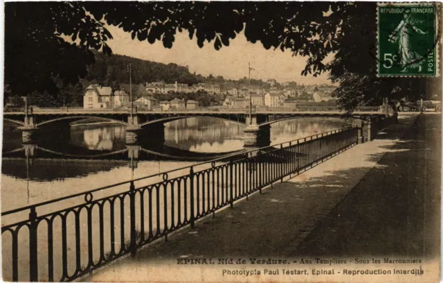 CPA ÉPINAL Nid de Verdure - Aux Templiers - Sous les Maronniers (405565)