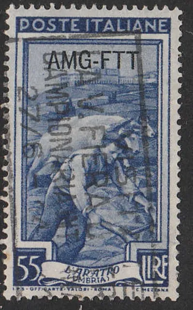 Stamp Italy Trieste SC 104 1950 Allied Military Government AMGFTT Used