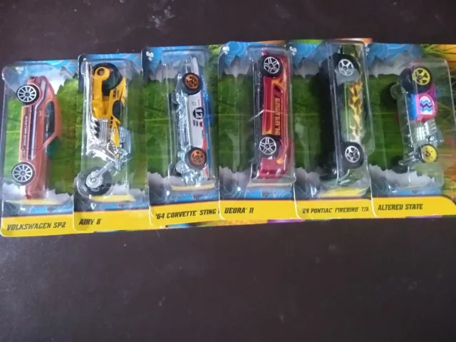 New 2011 Hot Wheels Set Of  6 Easter Eggclusives Cars