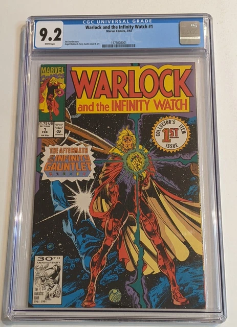 Warlock and the Infinity Watch #1 CGC 9.2 (1992) Premiere Issue Marvel Comics NM