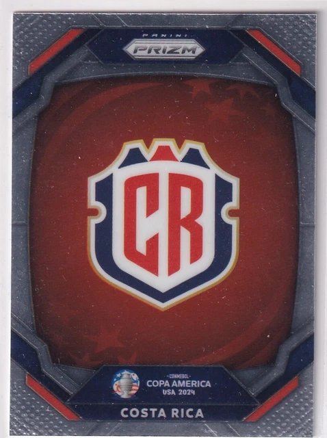PANINI PRIZM 2024 Conmebol Copa América N º 16 Costa Rica Country ...