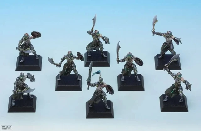Figurines Rackham Confrontation – Arbalétriers Dirz, édition Espagnole