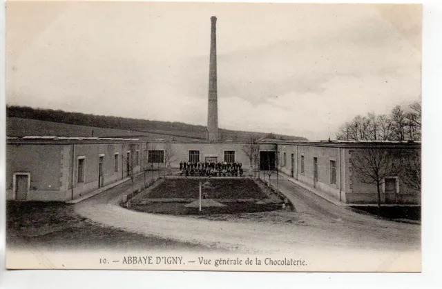 ARCIS LE PONSART - Marne - CPA 51 - la Chocolaterie de l' Abbaye N.D. D' Igny