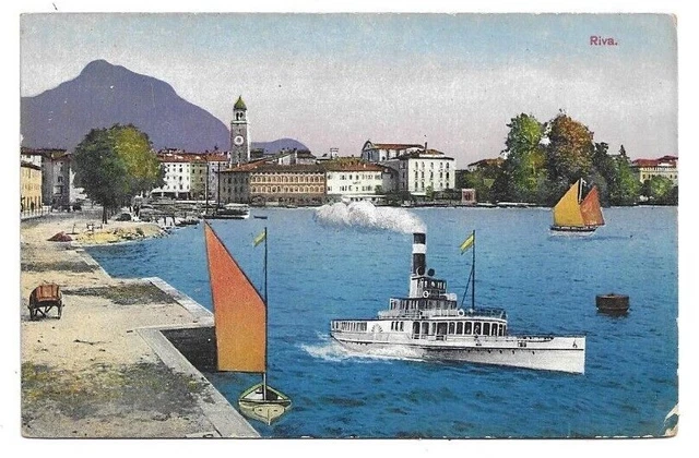 CARTOLINA LAGO DI GARDA ,RIVA -Ed. C.CAPPELLO  non viaggiata