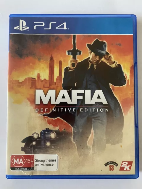 XBOX PS4 Mafia 3 Definitive CUSTOM REPLACEMENT CASE NO DISC SEE DESCRIPTION