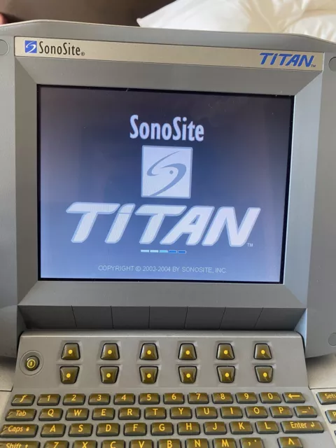 SonoSite Titan Portable Ultrasound with convex transducer