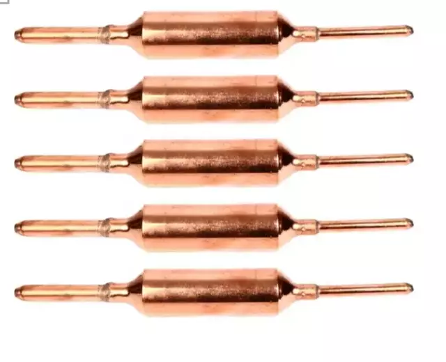 ( 5 PCS) Copper Welding Filter Drier for Air condition & Refrigerant, 25 Grams ( 5 PCS) Copper Welding Filter Drier for Air condition & Refrigerant, 25 Grams