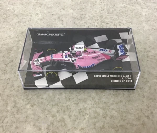 Force India Mercedes VJM11 Ocon Bahrain GP 2018 F1 Minichamps 1/43
