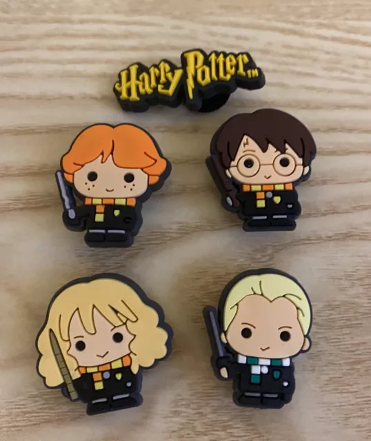 11 HARRY POTTER jibbitz crocs cartoon wrist loom band shoe charms cake  toppers £2.40 - PicClick UK