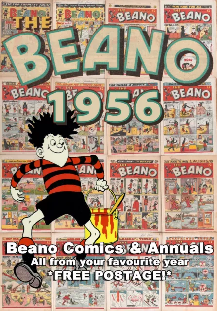 Beano Comics & Annuals from 1956 #703 - 754 Choose your Issue **FREE P&P!**