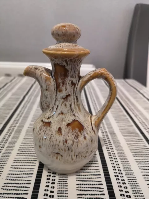 Fosters Keramiklicht Waben Tropfglasur Essig/Ölgießer 16,5 cm