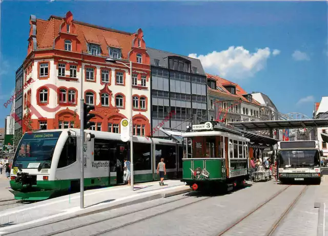 Picture Postcard; TRAM, STADT- UND REGIONALBAHN ZWICKAU, REGIOSPRINTER VT 42