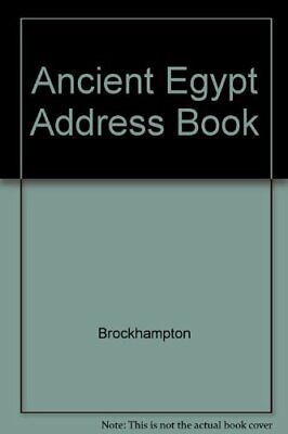 Ancient Egypt Address Book by Brockhampton Digital Book The Fast Free Shipping