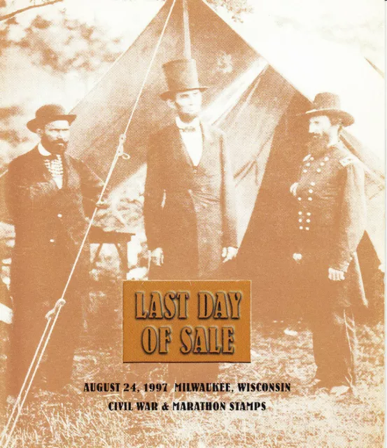USPS LAST DAY of Sale Ceremony Program 2975g Farragut Civil War 3067