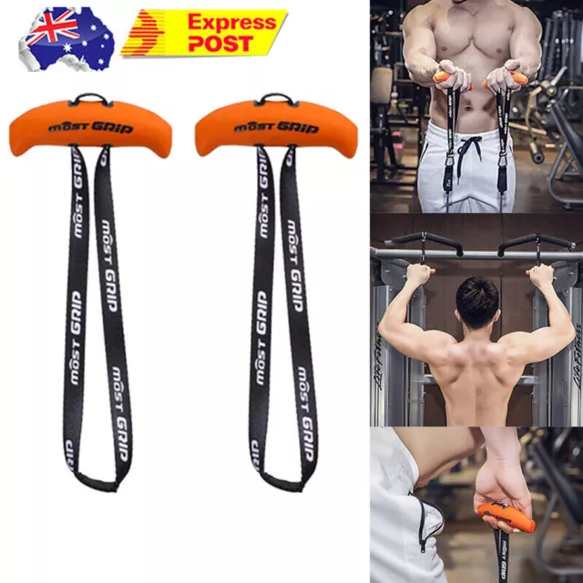 Pull Up Handles Exercise Resistance Band Grip Handles Bars For Home Gym Pull-up